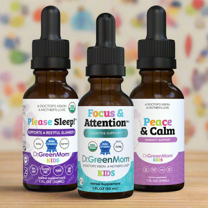 Photo of Kid Calm Trio bottles