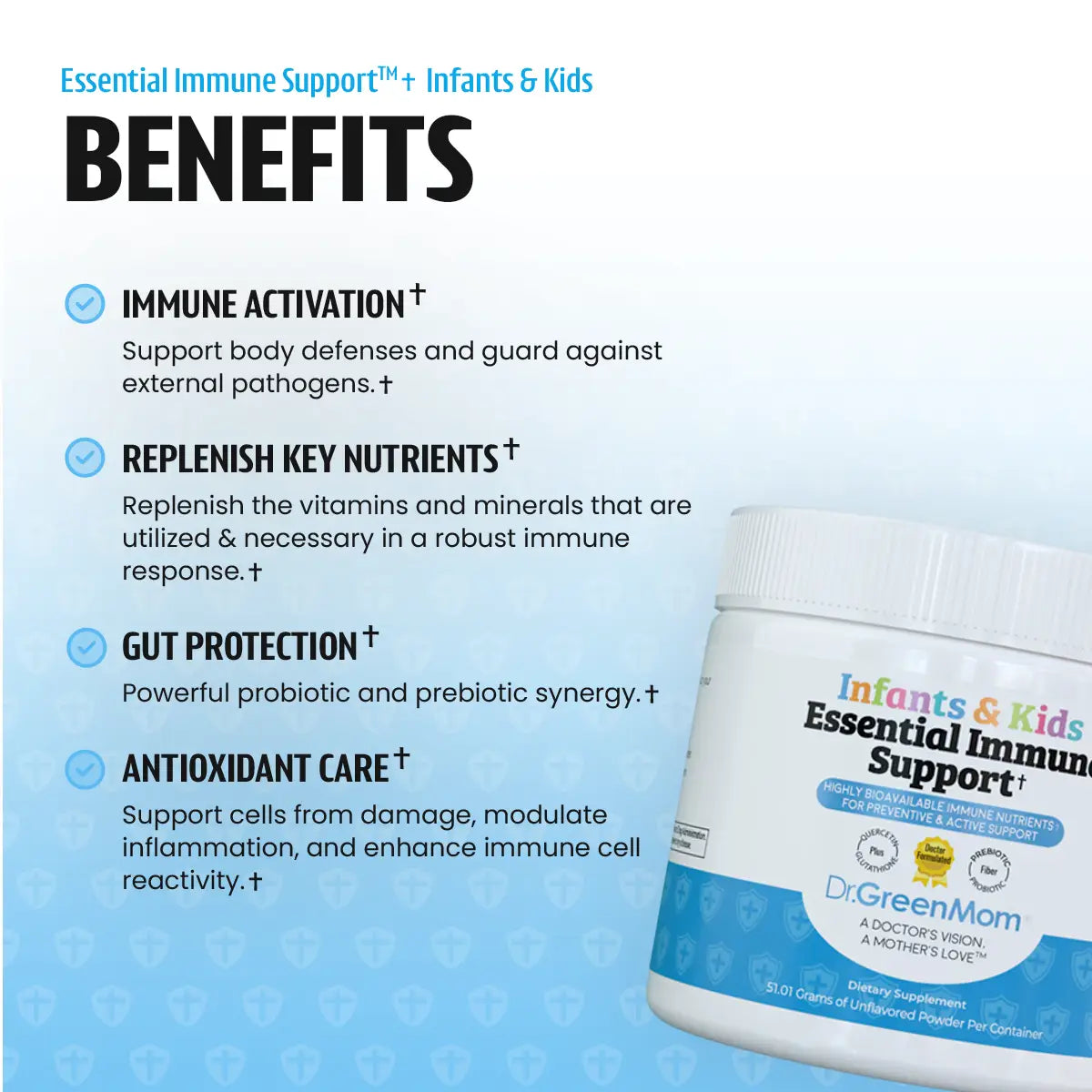 Essential Immune Support for Infants & Kids Dr. Green Life Essential Immune Support for Infants & Kids Dr. Green Life