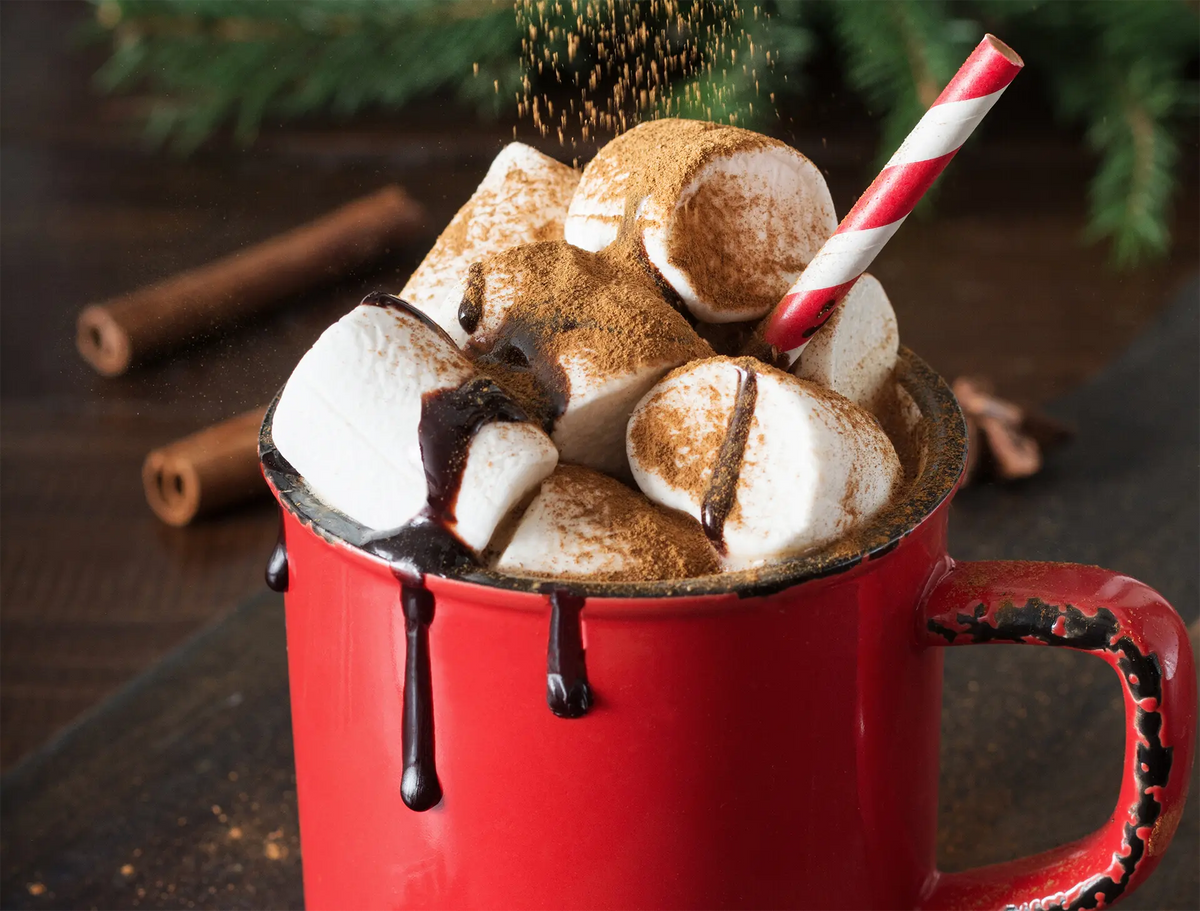 Homemade herbal marshmallows