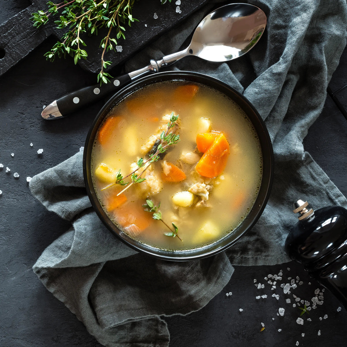 Quick & easy chicken soup